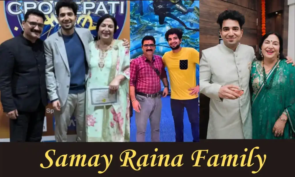 Samay Raina Family