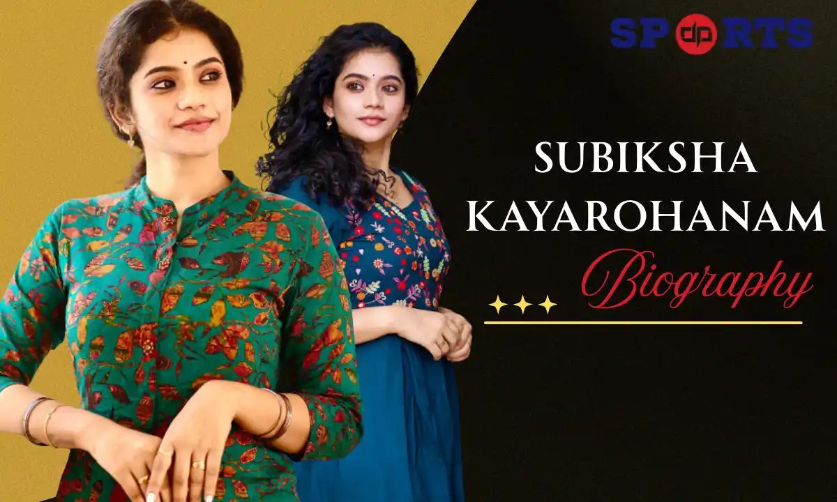 Subiksha Kayarohanam: Biography, Age, Height, Career, Husband, TV Shows, Family & More