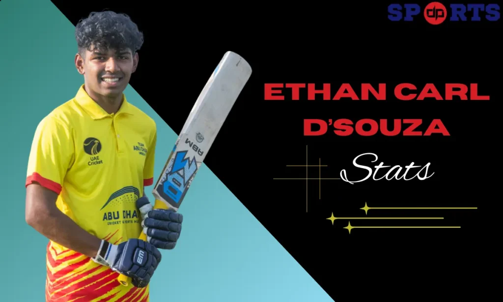 Ethan Carl D’Souza Stats