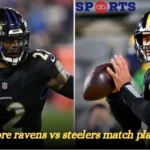 baltimore ravens vs steelers match player stats