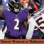 denver broncos vs baltimore ravens match player stats