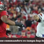 washington commanders vs tampa bay buccaneers match player stats